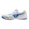 Pánská fotbalová obuv Mizuno MORELIA SALA ELITE TF / White/Laser Blue/Gold