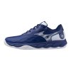 Unisex tenisová obuv Mizuno WAVE ENFORCE COURT CC(U) / BellwetherBlue/White/FjordBlue (Velikost 39.0/6.0)