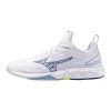 Unisex halová obuv Mizuno WAVE LUMINOUS 3(U) / White/BellwetherBlue/BelAirBlu (Velikost 50.0/14.0)