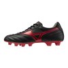Pánská fotbalová obuv Mizuno MORELIA II CLUB(U) / Black/MORELIA 40th Red/Black sand (Velikost 40.0/6.5)
