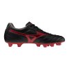 Pánská fotbalová obuv Mizuno MORELIA II CLUB(U) / Black/MORELIA 40th Red/Black sand (Velikost 40.0/6.5)
