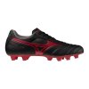 Pánská fotbalová obuv Mizuno MORELIA II CLUB(U) / Black/MORELIA 40th Red/Black sand (Velikost 40.0/6.5)