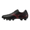 Pánská fotbalová obuv Mizuno MONARCIDA NEO III SELECT(U) / Black/MORELIA 40th Red (Velikost 39.0/6.0)