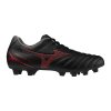 Pánská fotbalová obuv Mizuno MONARCIDA NEO III SELECT(U) / Black/MORELIA 40th Red (Velikost 39.0/6.0)