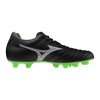 Pánská fotbalová obuv Mizuno MONARCIDA NEO III SELECT(U) / Black/Neon Green (Velikost 40.0/6.5)