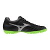 Pánské fotbalové turfy Mizuno MONARCIDA NEO III SELECT AS(U) / Black/Neon Green (Velikost 40.5/7.0)