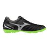 Pánské fotbalové turfy Mizuno MONARCIDA NEO III SELECT AS(U) / Black/Neon Green (Velikost 40.5/7.0)
