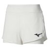 Dámské sportovní šortky Mizuno Flex Short(W) / White (Velikost L)