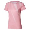Dámské sportovní tričko Mizuno Core Graphic tee(W) / Bleached Mauve (Velikost L)