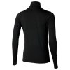 Dámské sportovní tričko Mizuno Core Impulse HZ LS Tee(W) / Black (Velikost M)