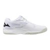 Unisex halová obuv Mizuno THUNDER BLADE Z(U) / White/Black/Frozen Emerald (Velikost 51.0/15.0)