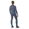 Pánské termo triko Mizuno Virtual Body G5 Half Zip(M) / Odyssey Gray / Capri Breeze (Velikost L)
