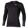 Pánské termo triko Mizuno Virtual Body G5 Crew neck(M) / Black (Velikost L)