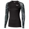 Dámské termo triko Mizuno Virtual Body G5 Crew Neck(W) / Black (Velikost L)