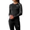 Dámské termo triko Mizuno Virtual Body G5 Crew Neck(W) / Black (Velikost L)