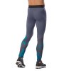 Pánské termo legíny Mizuno Virtual Body G5 Long Tights(M) / Odyssey Gray / Capri Breeze (Velikost L)