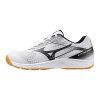Unisex halová obuv Mizuno CYCLONE SPEED 5(U) / White/Black/Chamois (Velikost 48.5/13.0)