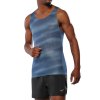 Pánské sportovní tílko Mizuno DryAeroFlow Graphic Tank(M) / Citadel (Velikost XL)