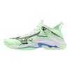 Unisex volejbalová obuv Mizuno WAVE LIGHTNING NEO 3(U) / Neo Mint/Black/Frontier Blue (Velikost 38.0/5.0)