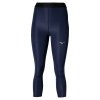 Dámské sportovn legíny Mizuno Core Impulse 3/4 tight(W) / Baritone Blue (Velikost L)