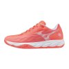 Dámská tenisová obuv Mizuno WAVE ENFORCE COURT CC(W) / Calypso Coral/White/BarelyPink (Velikost 36.5/4.0)