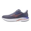Dámská běžecká obuv Mizuno WAVE INSPIRE 21(W) / Blue Granite/Striking Coral/Ir (Velikost 35.0/3.0)