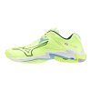 Unisex volejbalová obuv Mizuno WAVE LIGHTNING Z8 / MIZUNO Neo Lime/Black/Splish Splash (Velikost 50.0/14.0)