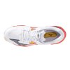 Unisex volejbalová obuv Mizuno WAVE LIGHTNING Z8(U) / White/Fiery Coral 2/Citrus (Velikost 37.0/4.5)