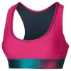 Dámská sportovní podprsenka Mizuno Frontier Bra(W) / Fuchsia Purple (Velikost L)