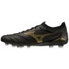 Pánské fotbalové lisovky Mizuno MORELIA NEO IV ß / Black/Gold/Black (Velikost 38.0/5.0)