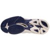 Pánská volejbalová obuv Mizuno WAVE LIGHTNING Z7MID / White/BlueRibbon/MP Gold (Velikost 51.0/15.0)