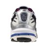Unisex vycházková obuv MizunoWAVE RIDER 10 / White/Baritone Blue/Dark Purple (Velikost 42.0/8.0)