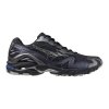 Unisex vycházková obuv Mizuno WAVE RIDER 10 / Odyssey Gray/Black/Metallic Gray (Velikost 39.0/6.0)