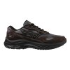 Unisex vycházková obuv Mizuno WAVE RIDER ? / Quiet Shade/Black/Mole (Velikost 41.0/7.5)