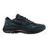 Unisex vycházková obuv Mizuno WAVE RIDER ? / Black Sand/Black/Deep Teal / 36.5/4.0 (Velikost 41.0/7.5)