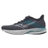 Pánská běžecká obuv Mizuno WAVE INSPIRE 21(M) / Odyssey Gray/White/Capri Breez (Velikost 44.0/9.5)