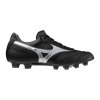 Pánské fotbalové lisovky Mizuno MORELIA II PRO FG / Black/Galaxy Silver/Dark Shadow (Velikost 39.0/6.0)