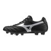 Pánské fotbalové lisovky Mizuno MORELIA II PRO FG / Black/Galaxy Silver/Dark Shadow (Velikost 39.0/6.0)