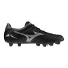 Pánské fotbalové lisovky Mizuno MORELIA NEO IV PRO FG / Black/Galaxy Silver/Black (Velikost 39.0/6.0)