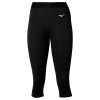 Dámské termo legíny Mizuno MidWeight Long Tight / Black (Velikost XS)