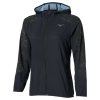 Dámská sportovní budna Mizuno Active Alpha Hooded Jacket / Black (Velikost L)