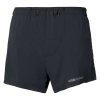 Dámské sportovní šortky Mizuno Tech Light Split 3.5 Inches Short / Black (Velikost L)