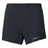 Dámské sportovní šortky Mizuno Tech Light Split 3.5 Inches Short / Black (Velikost M)