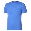 Pánské sportovní tričko Mizuno Core Impulse Short Sleeve Tee / Dazzling Blue (Velikost S)
