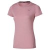 Dámské sportovní tričko Mizuno Core Impulse Short Sleeve Tee / Rose Elegance (Velikost L)