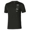 Pánské sportovní tričko Mizuno Core Run Short Sleeve Tee / Black (Velikost L)