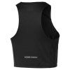 Dámské sportovní tričko Mizuno Tech Light Crop Top / Black (Velikost M)