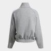 Dámská mikina JOMA CORE FULL ZIP SWEATSHIRT MELANGE GRAY 1
