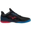 Unisex halová obuv Mizuno WAVE DRIVE NEO 3 / Blck/PceBlue/OperaRed (Velikost 35.0/3.0)