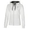 Dámská sportovní bunda Mizuno Sweat Jacket White 1